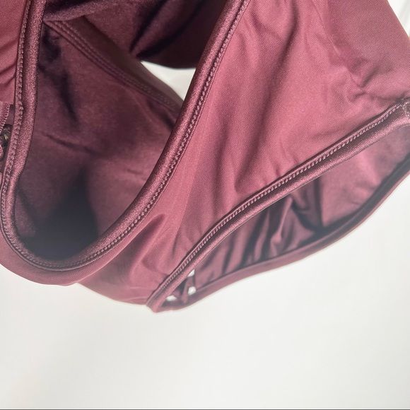 ZIMMERMANN JUNIPER BUTTON EMBELLISHED BIKINI BOTTOM HIGH WAIST SIZE 0 MULBERRY - Picture 7 of 10